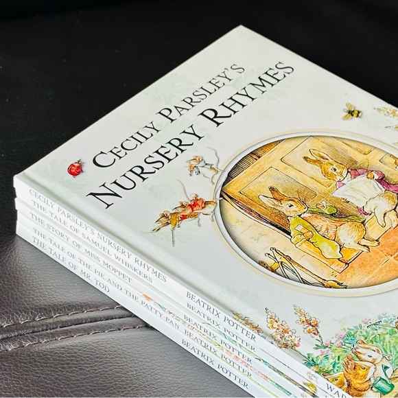 The World of Beatrix Potter Peter Rabbit Set of 5 Hardcover Books - Picture 3 of 3